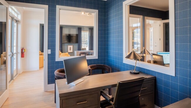 Leasing office inside the clubhouse