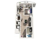 ST2PH | Estudio PH | 559 pies cuadrados