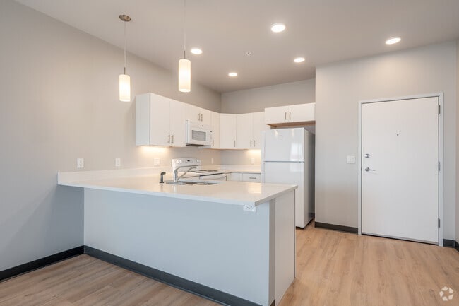 1 dormitorio, 1 baño - 600 pies cuadrados - Cocina - Gateway Apartments