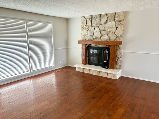 Main living area with Fireplace
