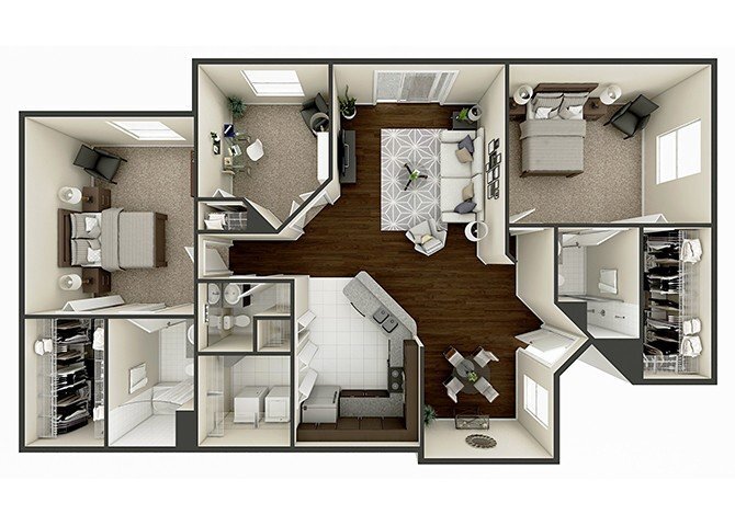 Floor Plan - The Palm