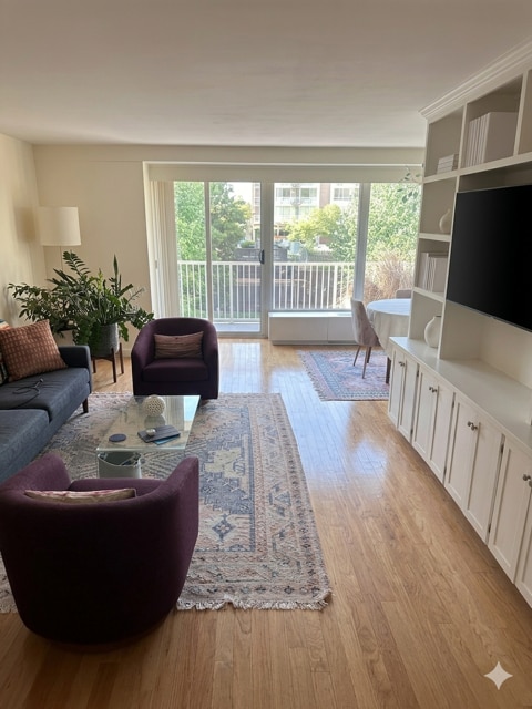 Living Room - 400 O St SW Unit 303