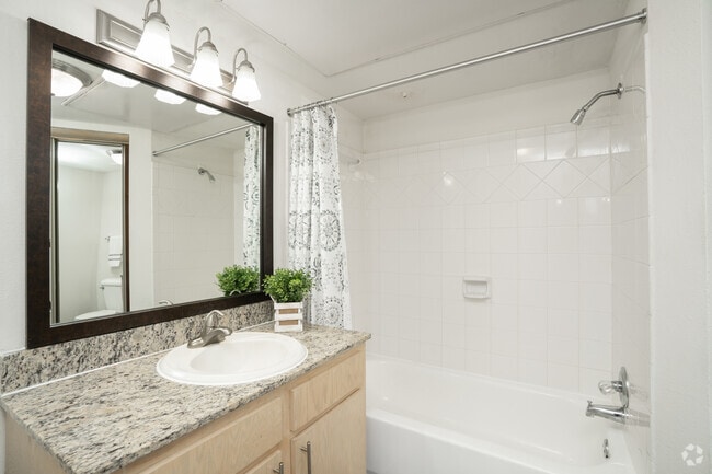 1BR, 1BA - 550SF - Primary Restroom