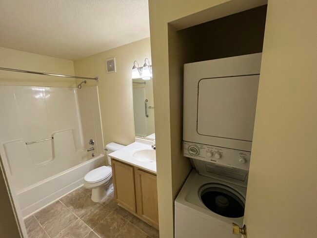 Bathroom with washer & dryer