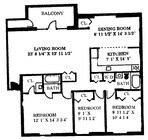 3BR/2BA