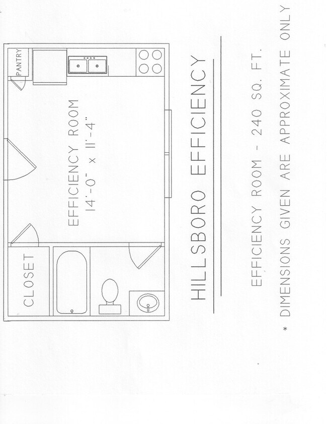 Photo - Efficiency within Walking Distance to UIHC, on second floor, available by 12/19/2025 Unit 1015-66