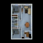 2 Bed 2 Bath