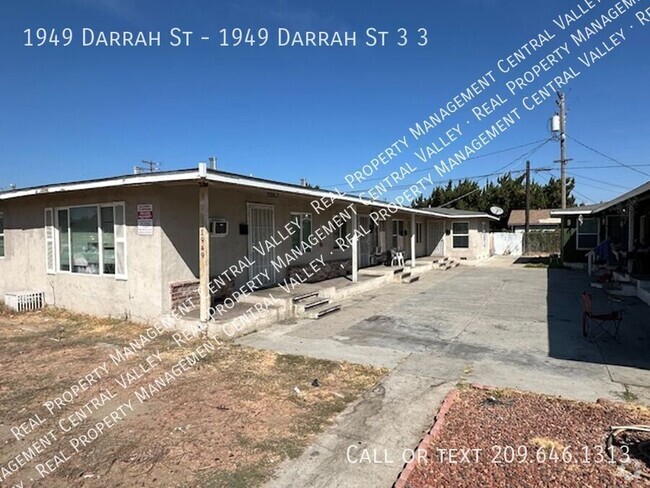 Building Photo - Ceres 1 Bedroom 1 Bathroom 4 Plex Unit 1949 Darrah St 3 3 Rental