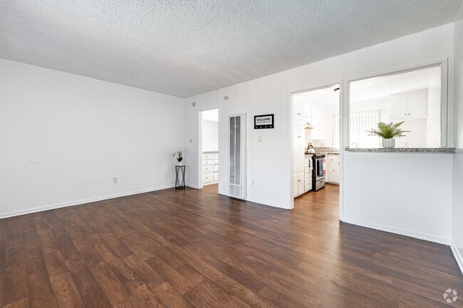 Studio - 605SF - Living Room - Palm Gate Apartments