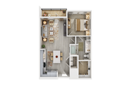 A1 floor plan Solis North Creek