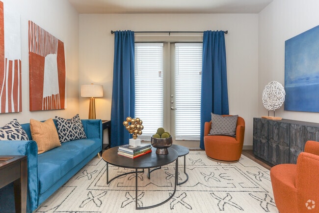 1BR, 1BA - 703SF - A1 - Living Room