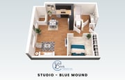 Blue Mound 3D Floor Plan