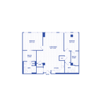B6 floor plan Watermark at Buzzard Point