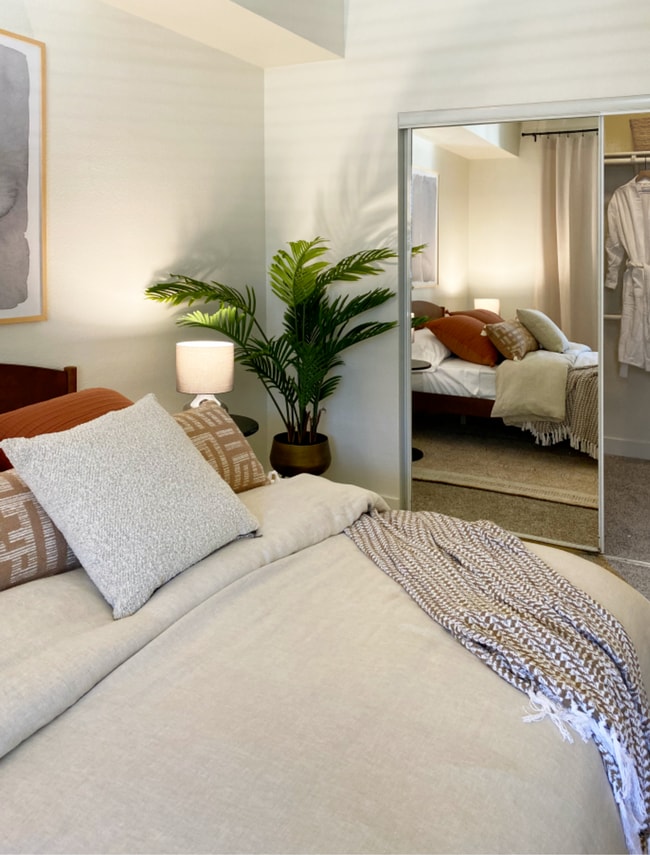 Bedroom | Fountains at Emerald Park Apartments | Apartments in Dublin, CA - Fountains at Emerald Park