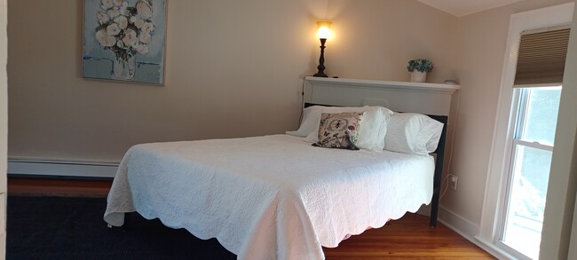 Large bedroom with blackout curtains - 205 Douglas Avenue Casa Adosada