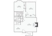 B1 | 2-Bedroom Floorplan