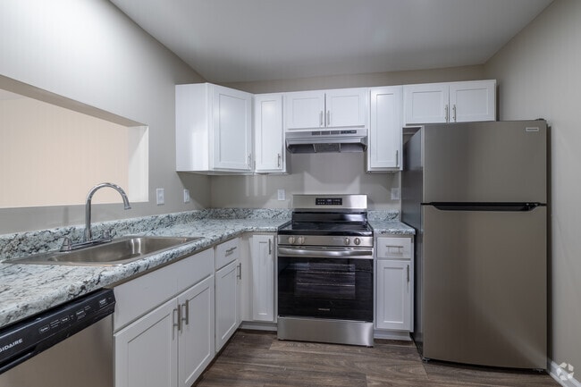 Kitchen- Renovated - Clemson Ridge Apartments