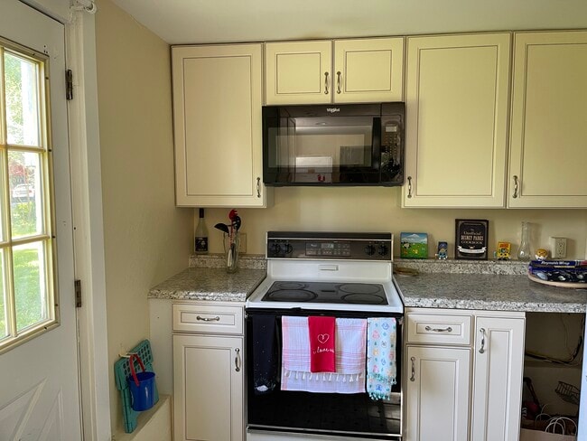 Newly renovated kitchen with washer/dryer - 6340 New St Unidad #1