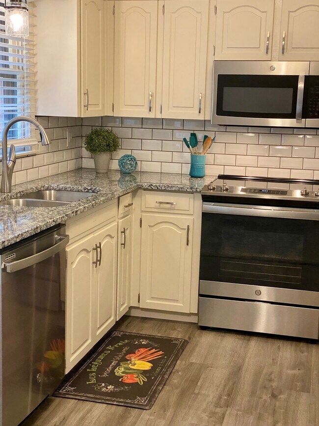Newly remodeled kitchen