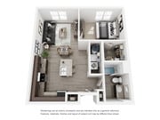 Crosstie - 1 Bed, 1 Bath, 667 sq. ft.