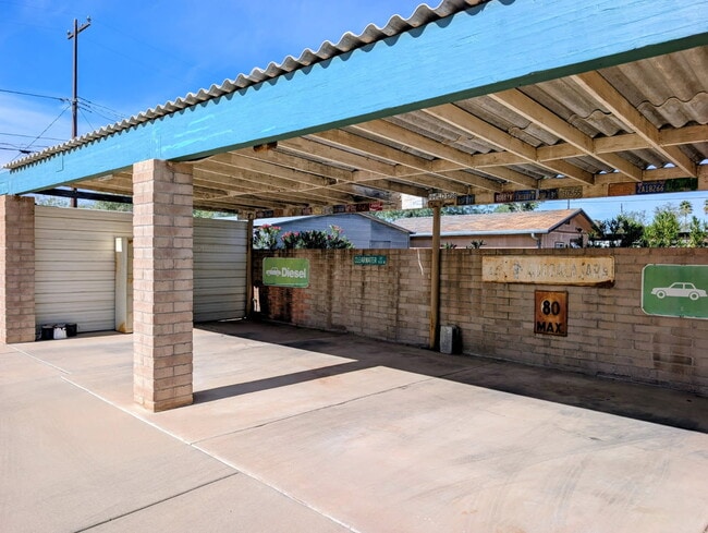 covered parking - 203 N Grande Ave Unit Rear