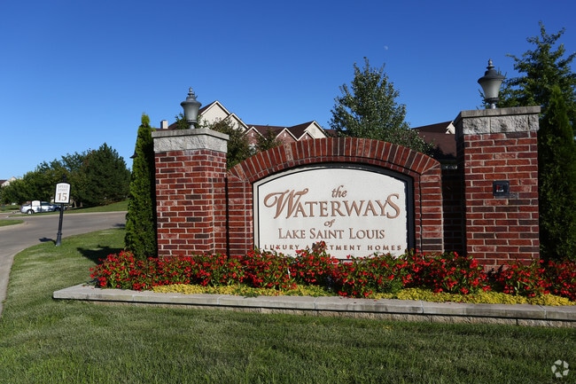 2023 Waterways Luxury Apartment Rentals Entrance - The Waterways of Lake Saint Louis Apartments