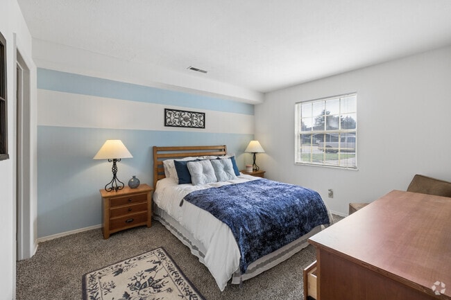 1BR, 1BA - 671SF - Primary Bedroom