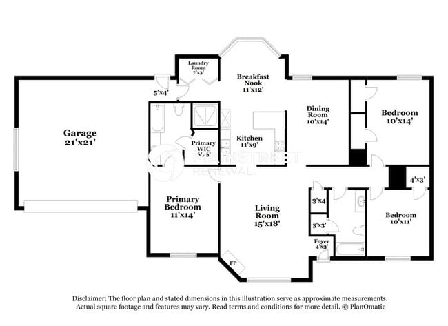 Photo - 3 Bedroom Pet-Friendly Home in Horn Lake, MS with Main Street Renewal