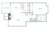 One Bedroom Renovated | 1 bed 1 bath | 660 sq ft