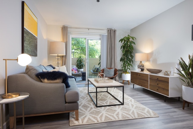 Living Room - The Meadows Apartments