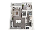 A3 floor plan The Aston at Town Center