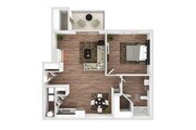 1 Bedroom | 1 Bath | 692 SF