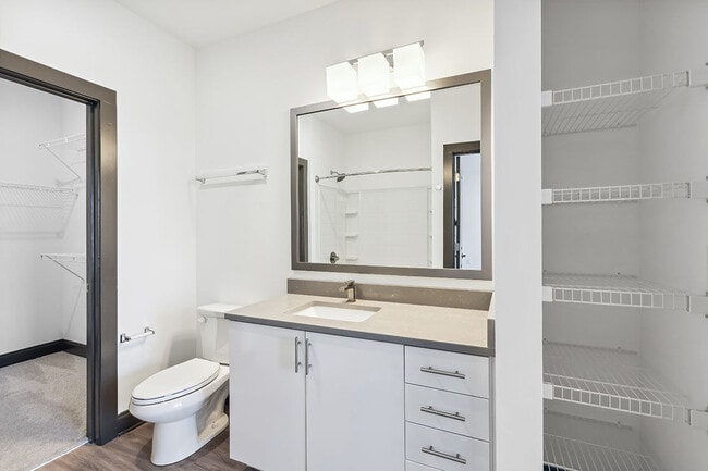 2BR, 2BA - 991SF B1 - First Bathroom