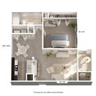 Anchor: 1 Bed, 1 Bath | 675 SF