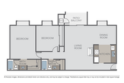 2 Bed 2 Bath (E)