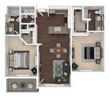 B2 3D Floorplan