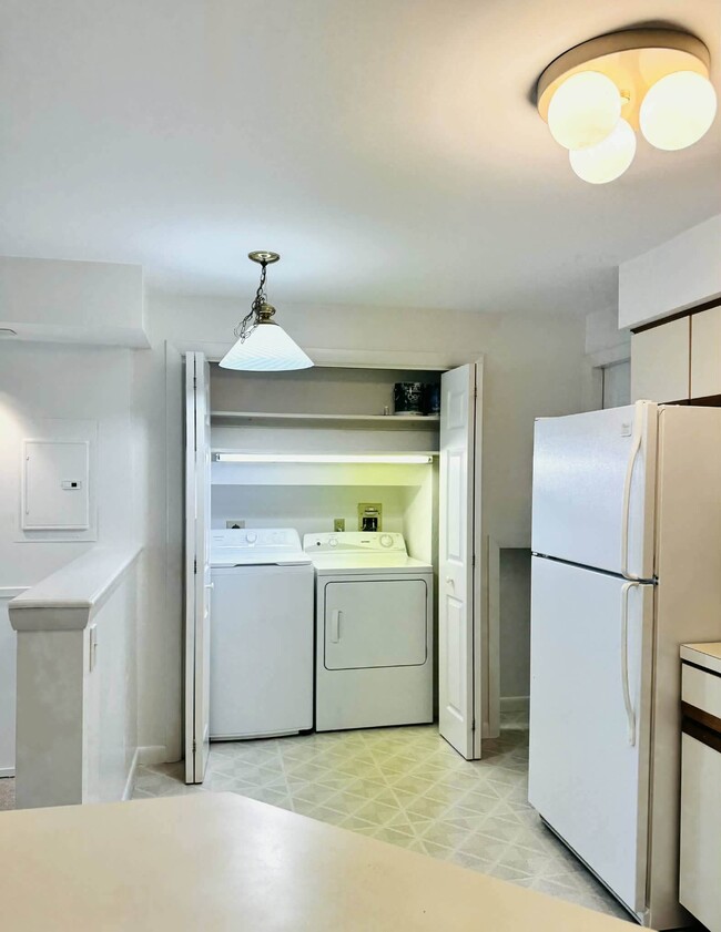 Washer and dryer