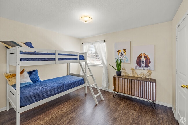 2BR, 2BA - 1,035SF - Second Bedroom