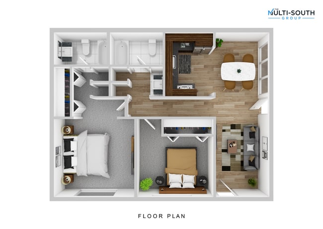 2 Bed 2 Bath