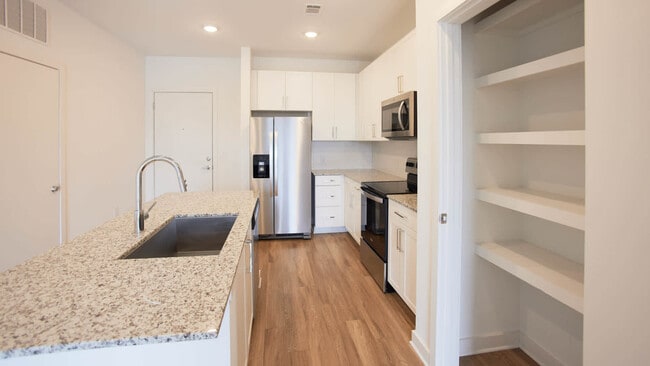 Kitchen with Stainless Steel Appliances