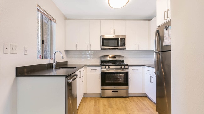 Kitchen with Stainless Steel Appliances
