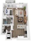 O3 floor plan Rivette Tower