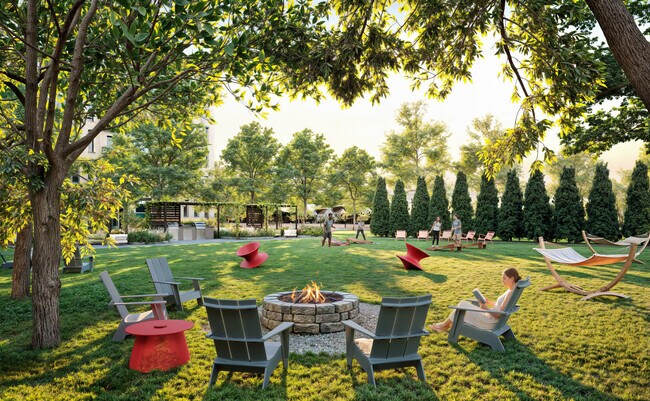 Courtyard and Fire PIt