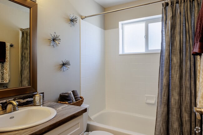 1BR, 1BA - 480SF - Bathroom