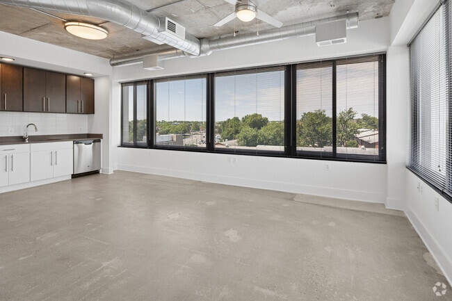 2BR, 1.5BA - 1,092SF - Dining Room / Living Room - Mission Lofts