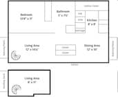 1BR/1BA