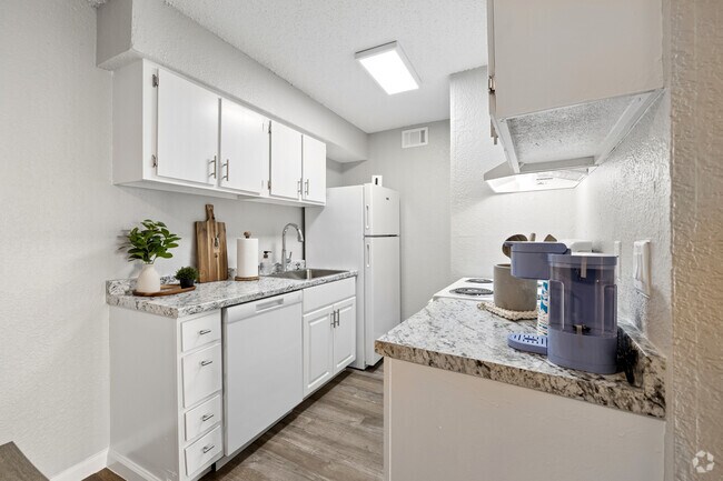 A1 1BR, 1BA - 700SF - Kitchen