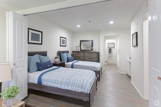 1BR,1BA- Bedroom