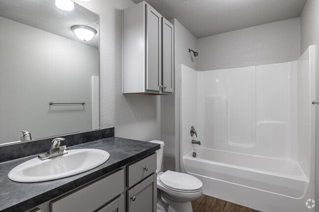 3BR, 2BA - 1,101SF - Primary Bathroom