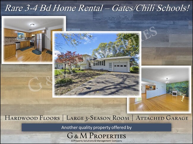 Rare 3/4 Bedroom in Gates/Chili School Dis... - Rare 3/4 Bedroom in Gates/Chili School Dis... House